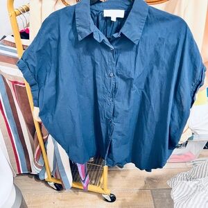Pinch Navy Blue Button Down Shirt